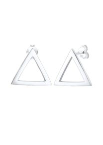 Elli, Damen Ohrringe 'Dreieck, Geo', Silber
