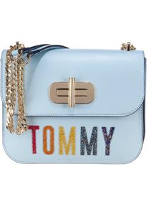 Tommy Hilfiger, Damen Umhängetasche, Hellblau
