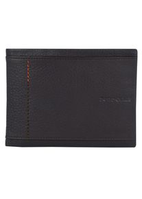 Samsonite, Herren Zenith SLG Billfold Geldbörse Leder 13,5 cm, Dunkelbraun / Dunkelorange