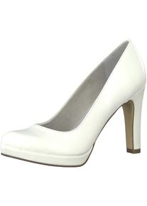 Tamaris, Damen Pumps, Weiß