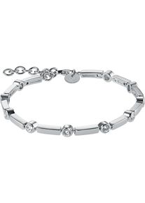 C-Collection, Damen Armband, Silber / Weiß
