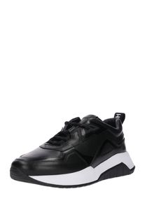 Hugo, Herren Sneaker 'Atom_Runn_lt', Schwarz / Weiß