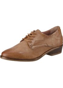 JOLANA & FENENA JOLANA & FENENA, Damen Schnürschuhe, Hellbeige