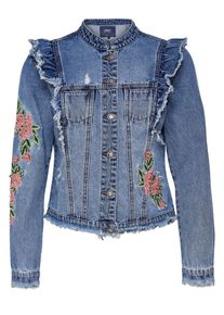 Only, Damen Jeansjacke, Blau