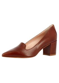 Evita, Damen Pumps, Braun / Rostbraun