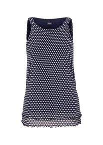 s.Oliver BLACK LABEL, Damen Top, Marine / Weiß