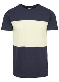 Urban Classics, Herren T-Shirt, Beige / Navy
