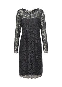 Cream, Damen Kleid 'Fie Lace', Grau