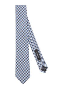 Seidensticker, Herren Krawatte 'Schwarze Rose', Blau / Anthrazit / Weiß