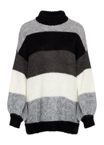 V&eacute;ro Moda VERO MODA, Damen Pullover, Grau / Schwarz / Wei&szlig;