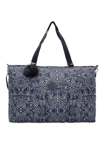 Kipling, Damen Weekender, Blau / Weiß