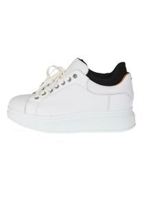 Shabbies Amsterdam, Damen Sneaker, Schwarz / Weiß