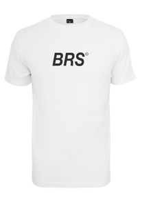 Mister Tee, Herren T-Shirt 'BRS', Schwarz / Wei&szlig;