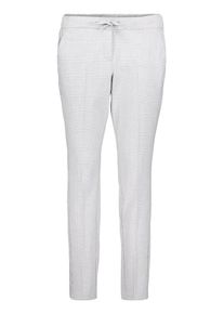 Cartoon, Damen Hose, Hellgrau / Wei&szlig;