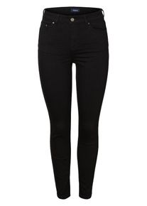 Pieces, Damen Jeans 'STAY BLACK', Schwarz