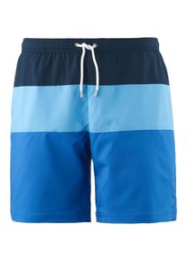Maui Wowie, Herren Badeshorts, Nachtblau / Himmelblau / Hellblau