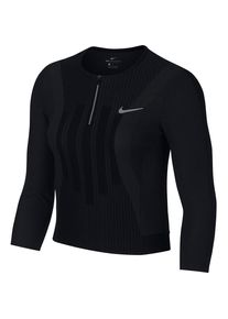 Nike, Damen 'French Open SLAM TOP' Tennisshirt, Schwarz