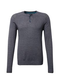 Tom Tailor, Herren Pullover, Navy / Hellgrau