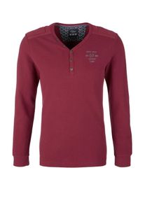 s.Oliver RED LABEL, Herren Longsleeve, Himbeer