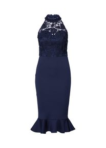 Chi Chi London, Damen Kleid, Navy