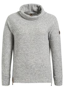 Khujo, Damen Langarmshirt 'ANJE', Graumeliert