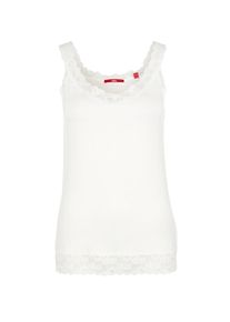 s.Oliver RED LABEL, Damen Top, Weiß