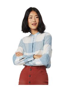 BOSS, Damen Blusen 'Efelize_17', Blau / Wei&szlig;