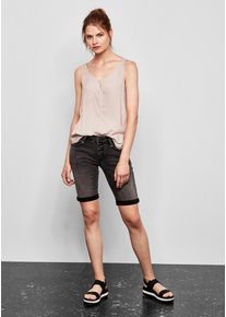 Q/S Designed By, Damen Blusentop, Hellbeige