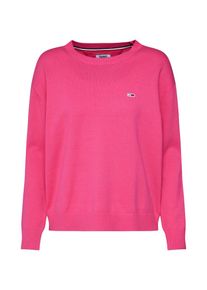 Tommy Jeans, Damen Pullover 'TJW TOMMY CLASSICS SWEATER', Fuchsia