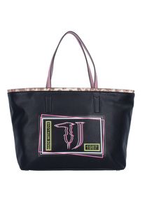 TRUSSARDI JEANS, Damen Shopper 'Liquirizia', Altrosa / Schwarz