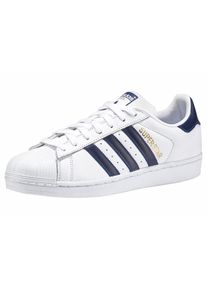 adidas originals, Herren Sneaker 'Superstar', Blau / Wei&szlig;