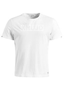 Khujo, Herren T-Shirt 'Charo', Wei&szlig;