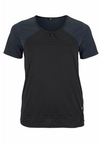 H.I.S. H.I.S, Damen Funktionsshirt, Navy / Schwarz