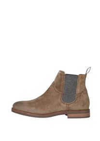 Marc O'Polo Marc O'Polo, Damen Chelsea Boot, Dunkelbeige / Dunkelbraun
