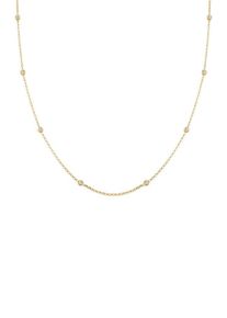 Elli, Damen Halskette 'Kristall', Gold