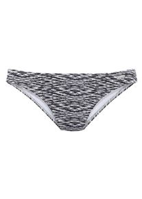 Venice Beach, Damen Bikini-Hose, Schwarz / Weiß
