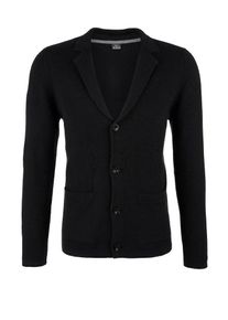 s.Oliver RED LABEL, Herren Strickjacke, Schwarz
