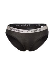 Calvin Klein Underwear, Damen Logo-Slip, Grau / Schwarz