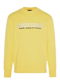 J. Lindeberg J.Lindeberg, Herren Sweatshirt 'Hurl', Hellgelb