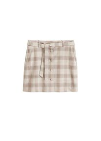 Mango, Damen Rock 'Mini', Beige / Hellbraun