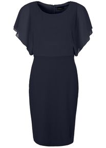 Apart, Damen Kleid Rundhals, Marine