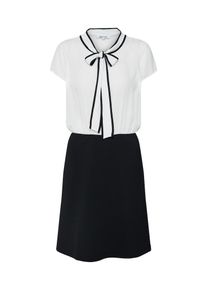 ABOUT YOU, Damen Kleid 'Mieke', Schwarz / Weiß