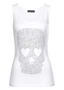 Melrose, Damen Tanktop, Wei&szlig;