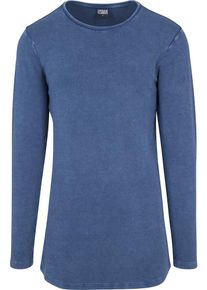 Urban Classics, Herren Longsleeve, Indigo
