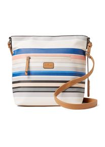 Tom Tailor, Damen Tasche 'GISELE', Braun / Weiß