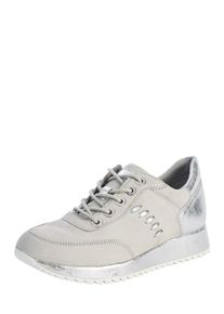 Tamaris, Damen Sneaker, Hellgrau / Silber