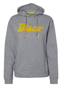 Pieces, Damen Hoodie, Gelb / Graumeliert