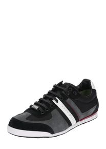 BOSS, Herren Sneaker 'Akeen', Dunkelgrau / Schwarz