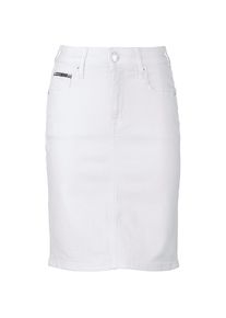 Tommy Jeans, Damen Jeansrock, Weiß
