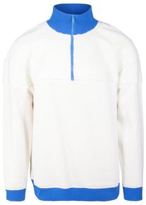 Urban Classics, Herren Sweatshirt, Blau / Wei&szlig;